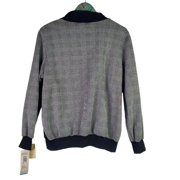 Vintage 90’s Alfred Dunner Houndstooth Color Blocking Top, Sz L, NWT - Picture 2 of 8